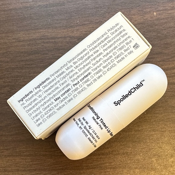 NWT SpoiledChild Conditioning Tinted Lip Balm - Natural Pink 4g/ 0.14oz 🥳 - Picture 4 of 6